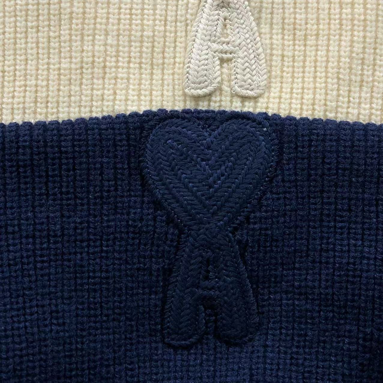 Suéter AMI Paris Cardigan Knit