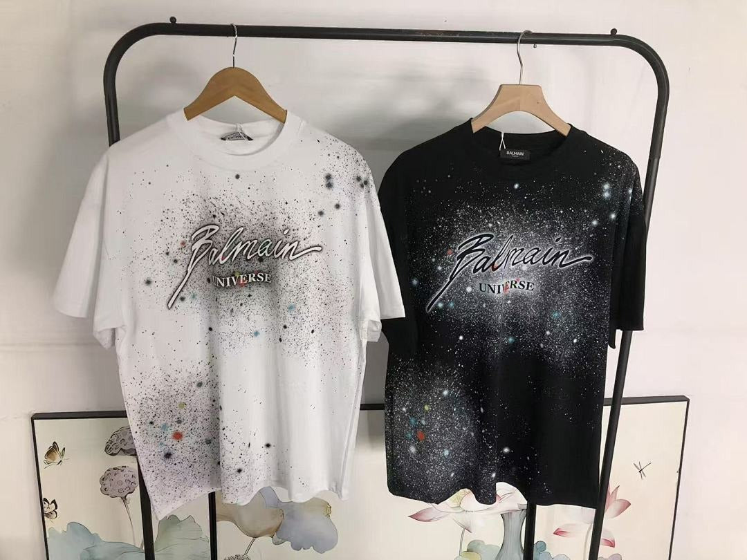 Camiseta Balmain Universe Graphic