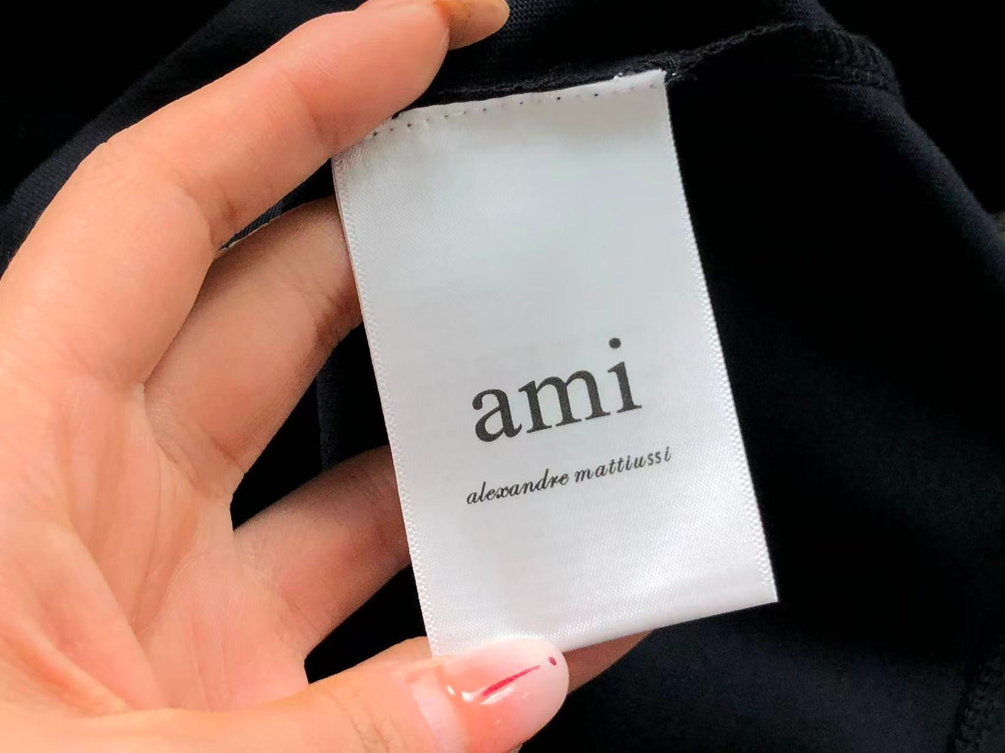 Camiseta AMI Paris Big Heart Signature