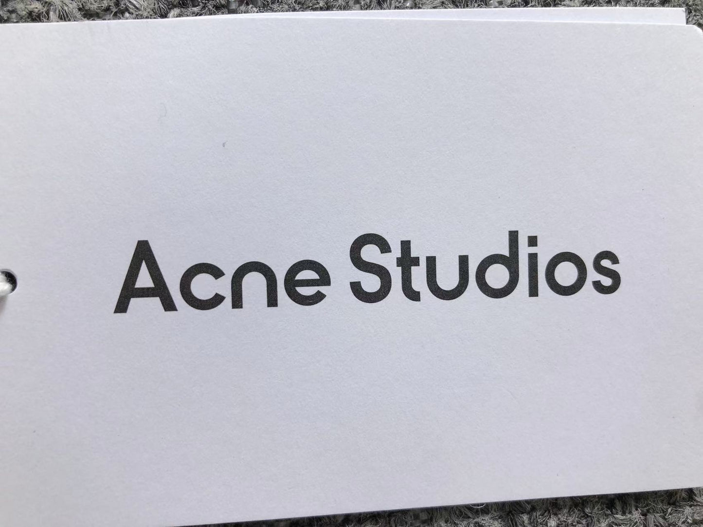 Calça Acne Studios Heavy Accessory Wash