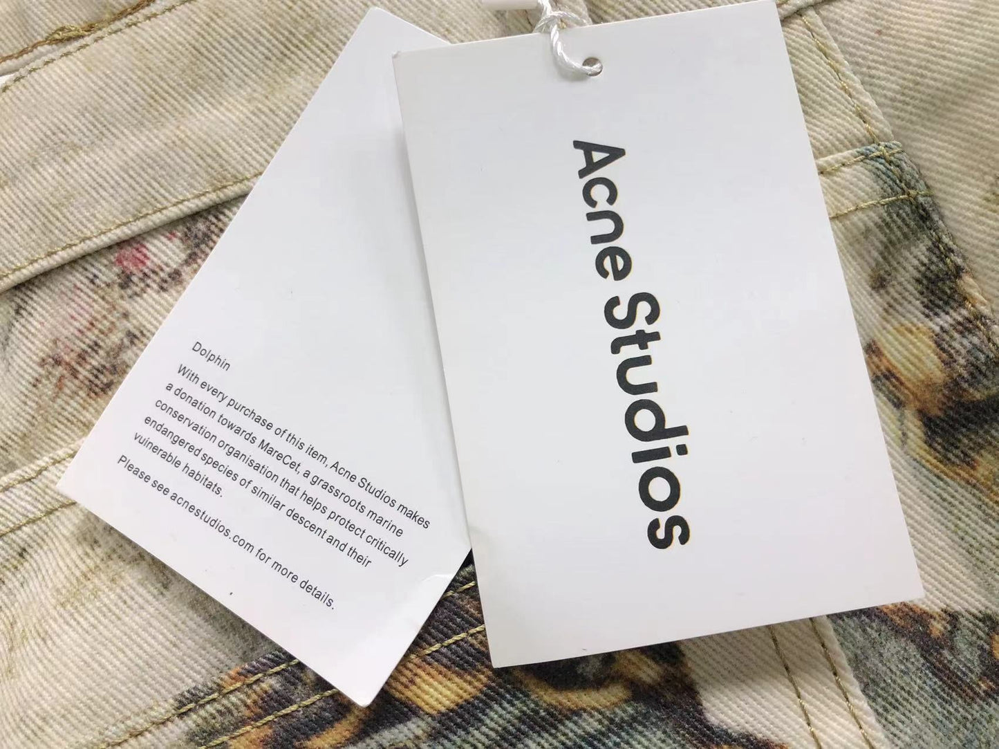 Calça Acne Studios Vintage Artifact Jeans