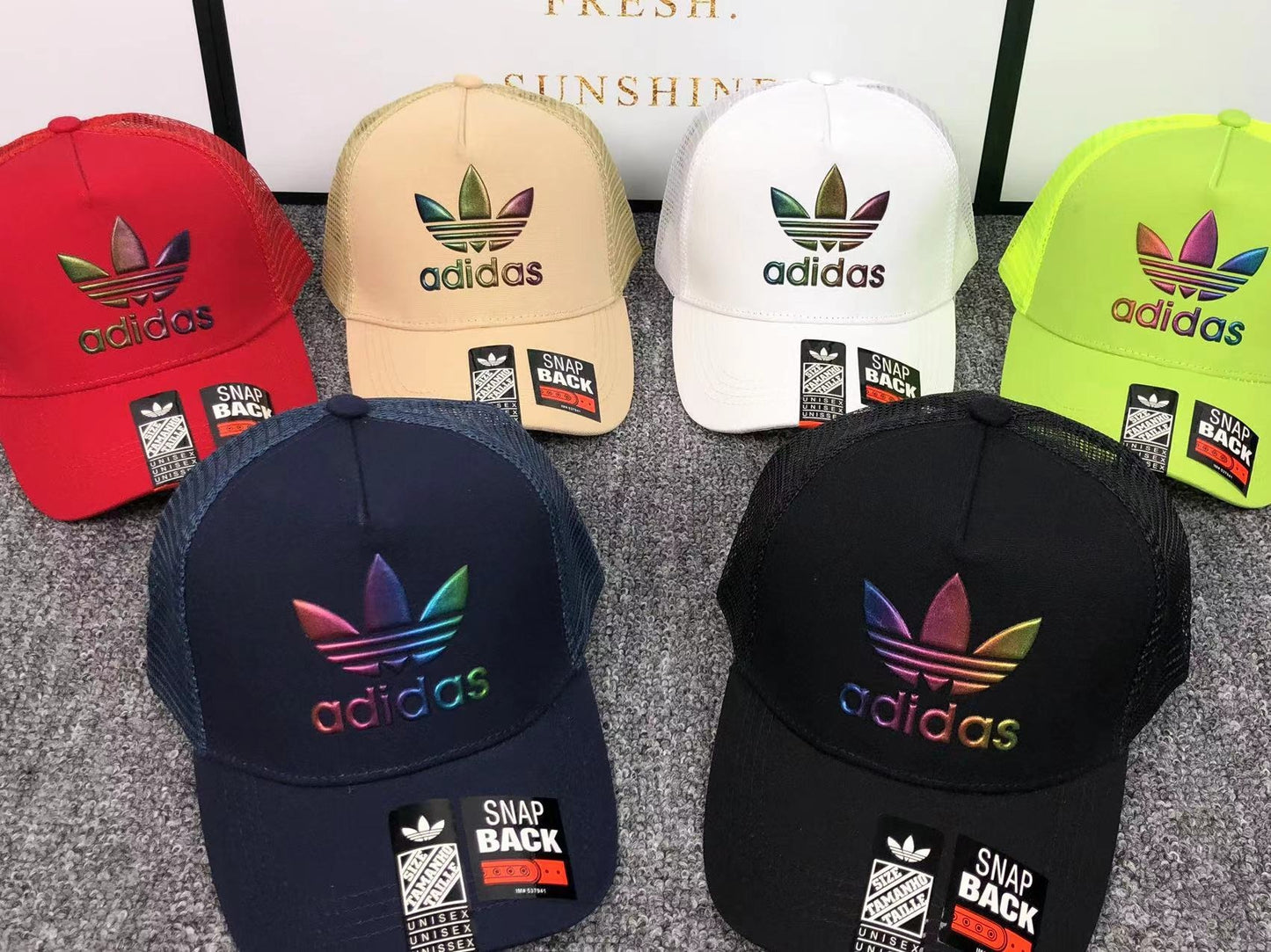 Boné adidas Rainbow Reflective