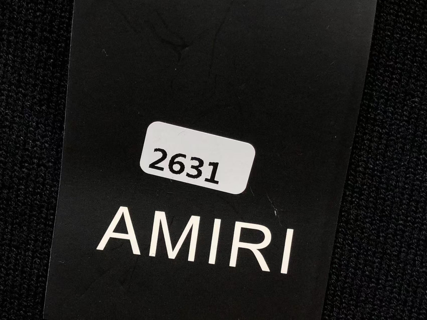 Suéter AMIRI Textured Logo
