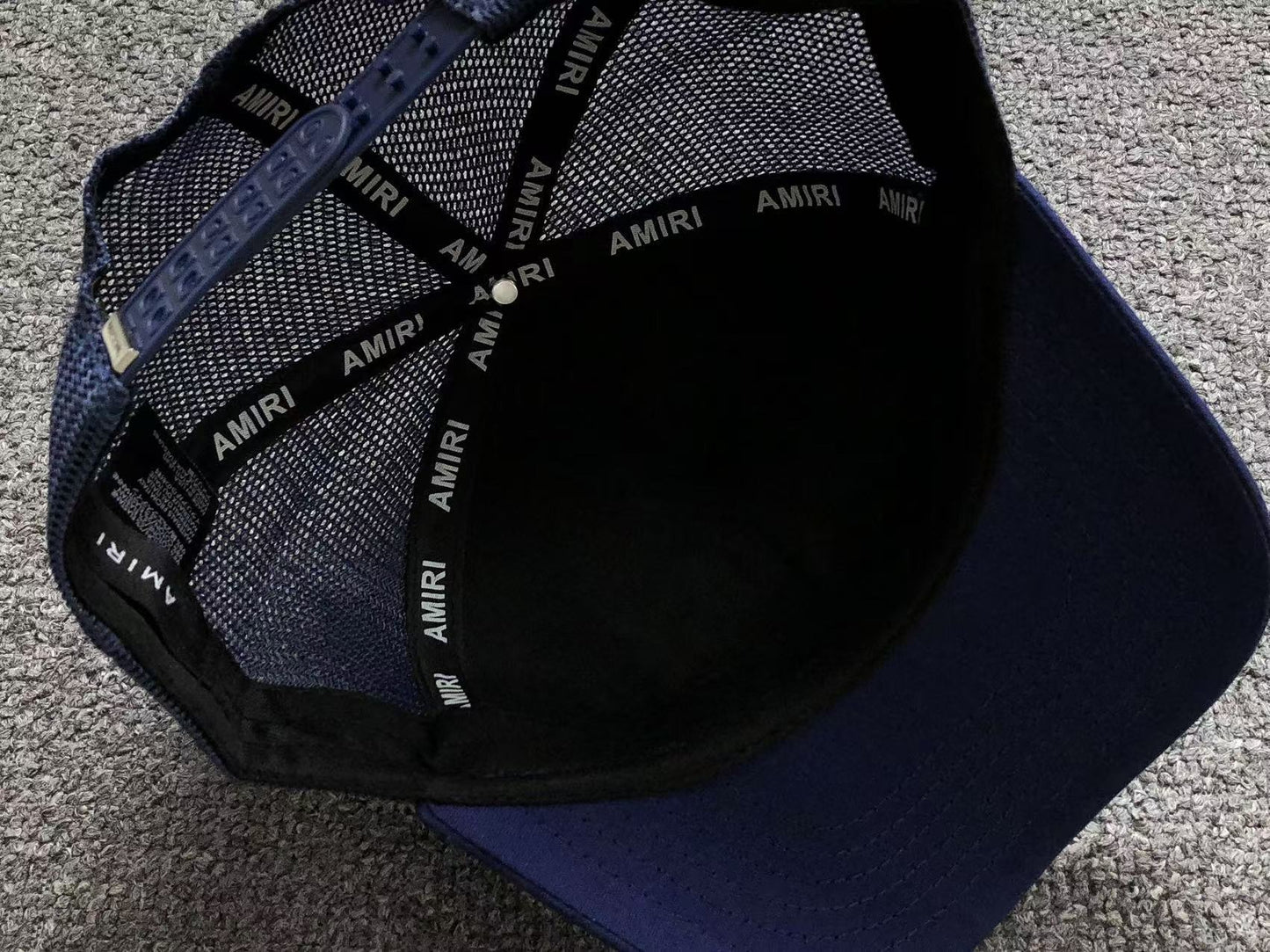 Boné Trucker AMIRI Signature Logo