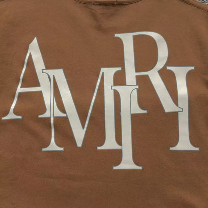 Camiseta AMIRI Monogram Oversized Back Logo