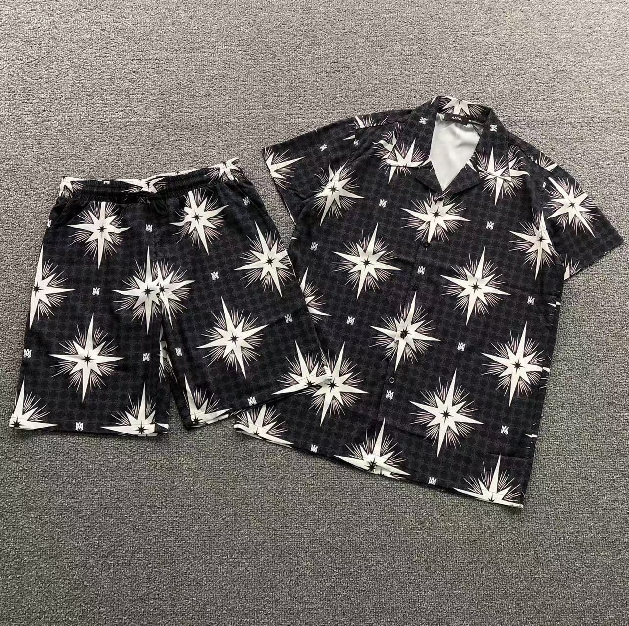 Conjunto AMIRI Starburst Noir