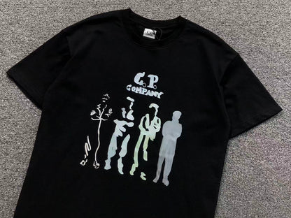 C.P Company Abstract Figures Tee