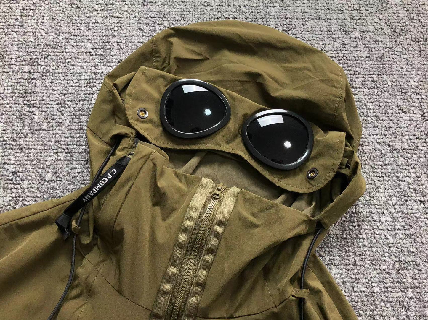 Jaqueta C.P. Company Tech Anorak Goggle Off White
