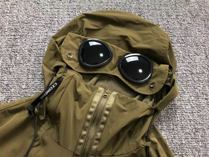 Jaqueta C.P. Company Tech Anorak Goggle Off White