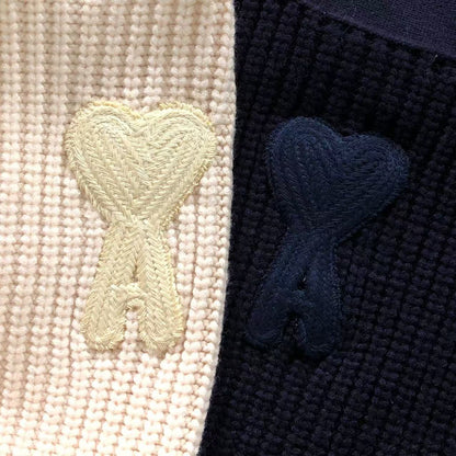 Suéter Cardigan AMI Paris Knit Textured