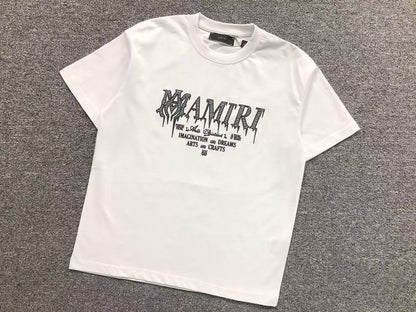Camiseta AMIRI Drip Logo Arts