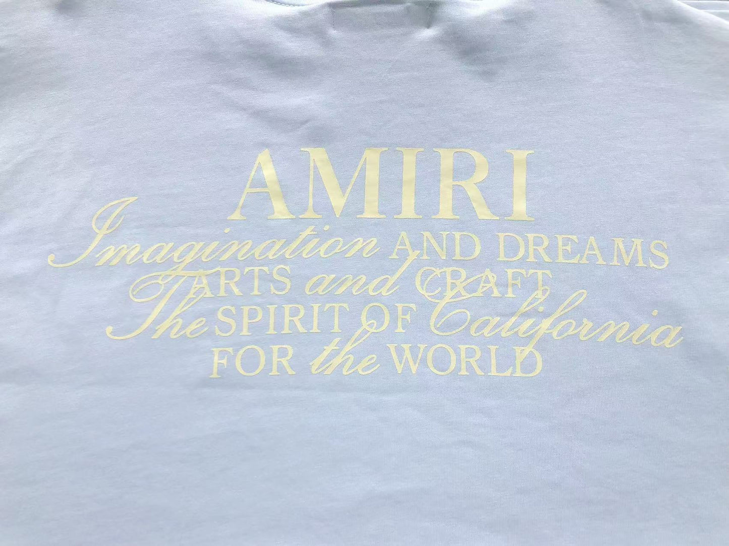 Camiseta AMIRI Dreams Script Back