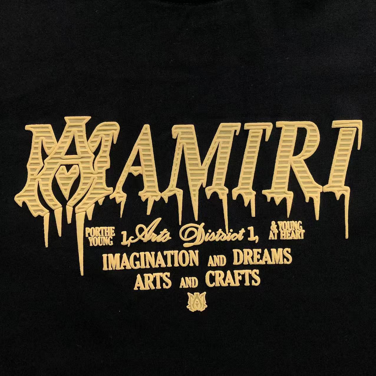 Camiseta AMIRI Drip Logo Arts