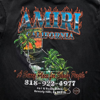 Camiseta AMIRI California Flame Palm