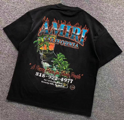 Camiseta AMIRI California Flame Palm