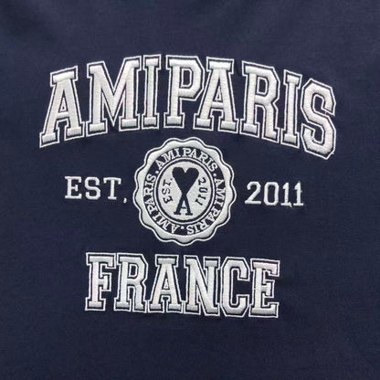 Camiseta AMI Paris Varsity Logo College