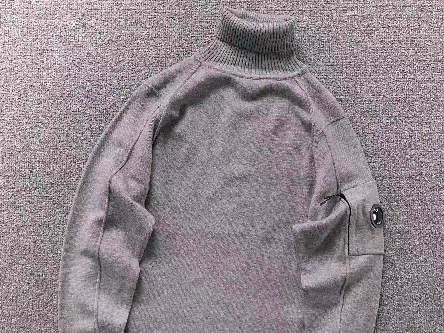 Suéter Gola Alta C.P. Company Knit Off White