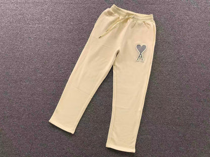 Calça Jogger AMI Paris Big Logo Heart Moletom