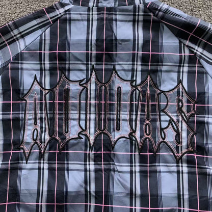 Jaqueta Adidas Reversible Plaid Track Jacket