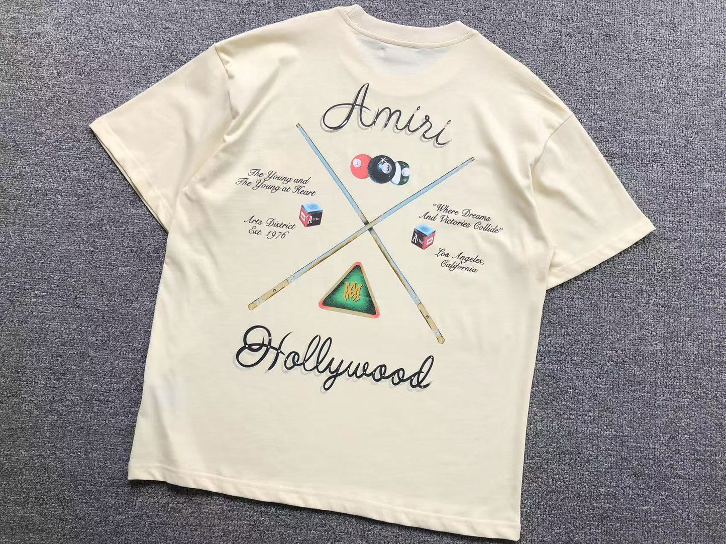 Camiseta AMIRI Billiard Luxury