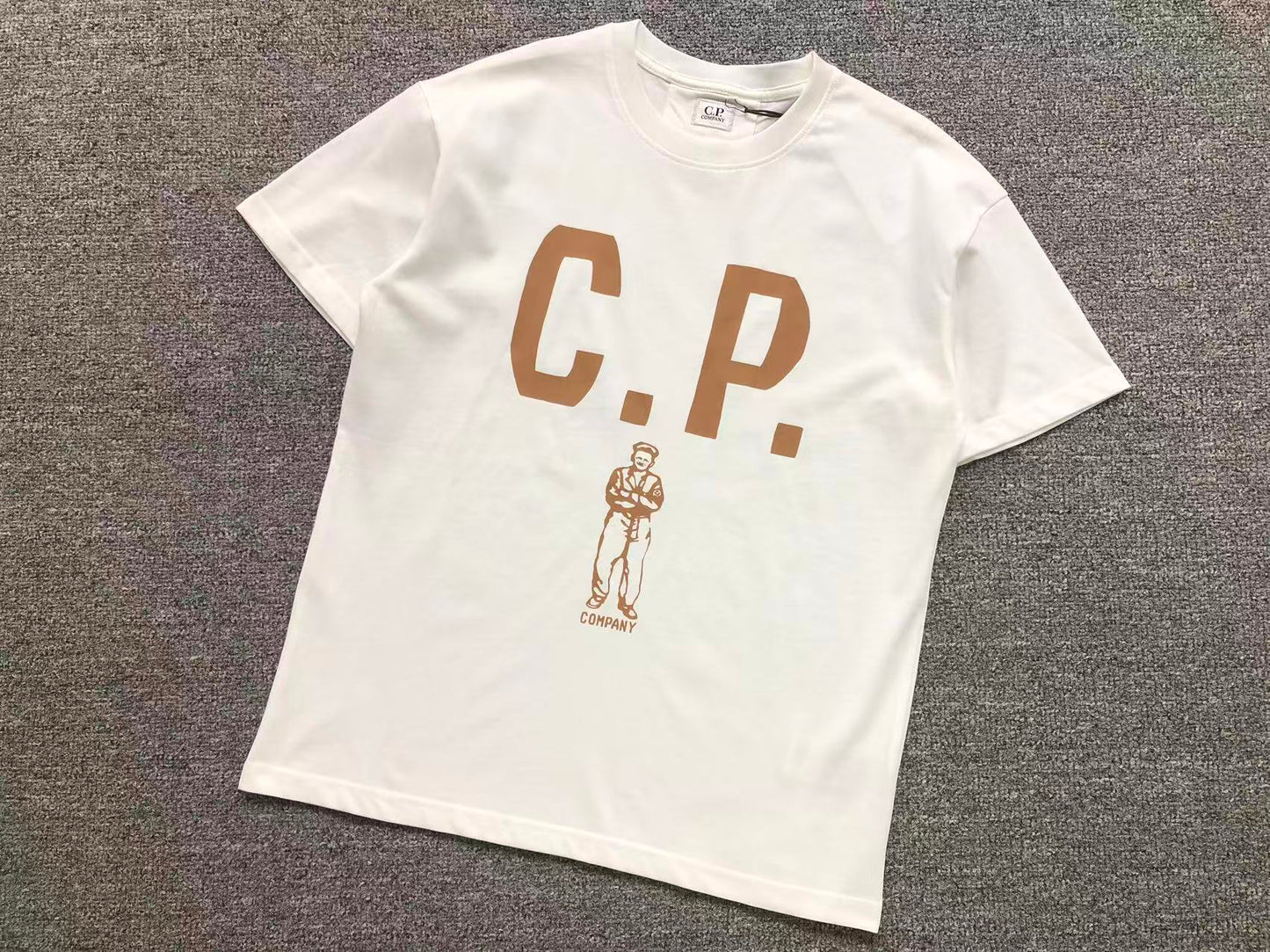 C.P Company Woven Archive Tee