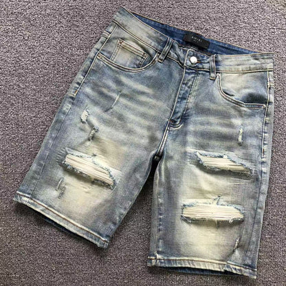 Bermuda Jeans AMIRI Vintage Bleach Distressed