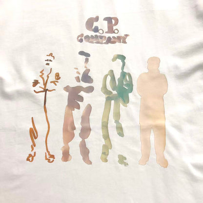 C.P Company Abstract Figures Tee