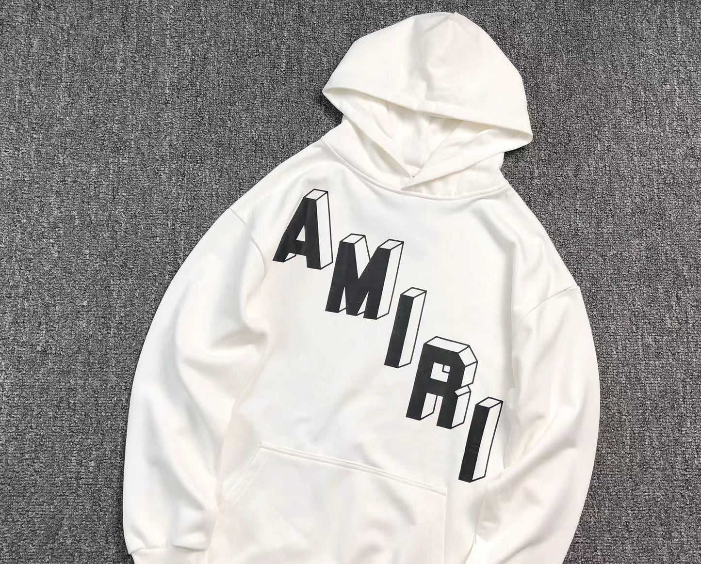 Moletom AMIRI 3D Perspective Logo Hoodie