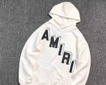 Moletom AMIRI 3D Perspective Logo Hoodie