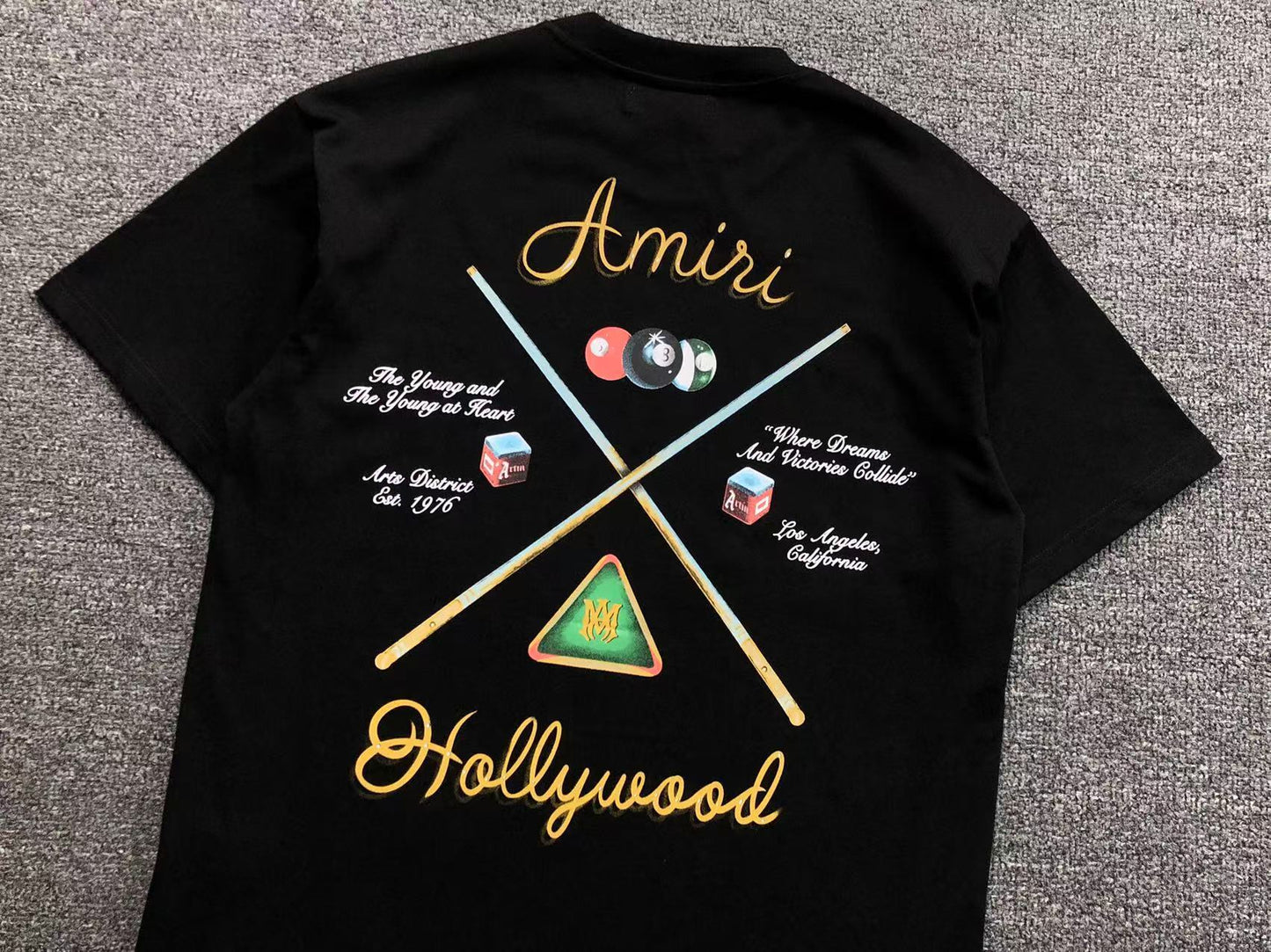 Camiseta AMIRI Billiard Luxury