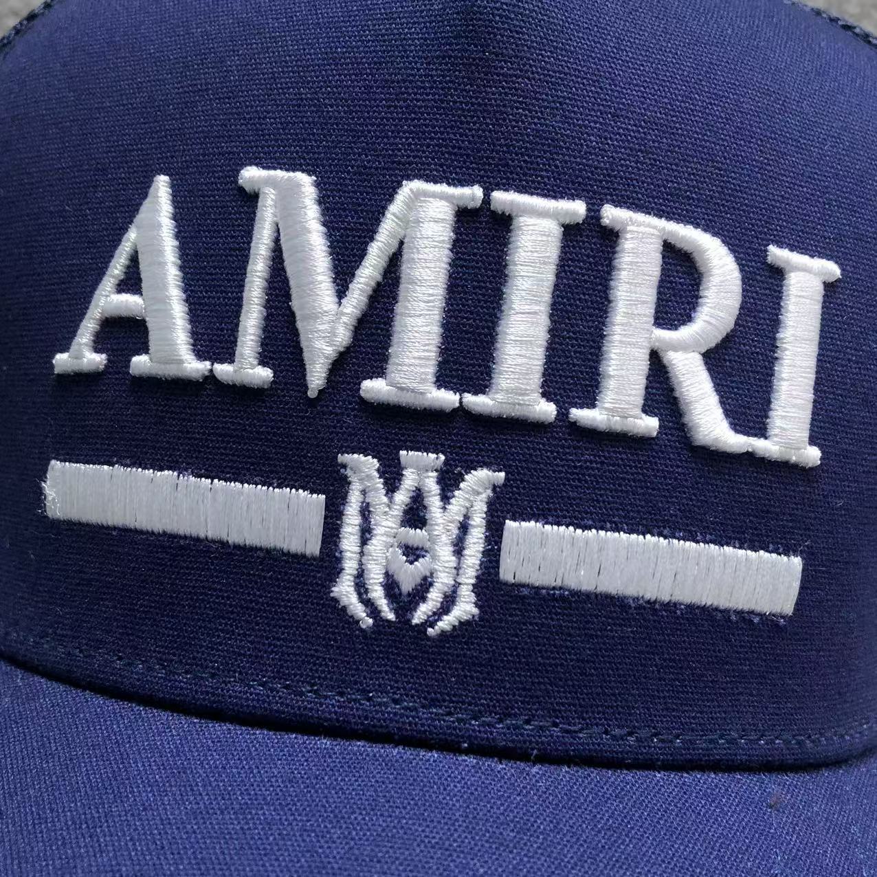 Boné Trucker AMIRI Signature Logo