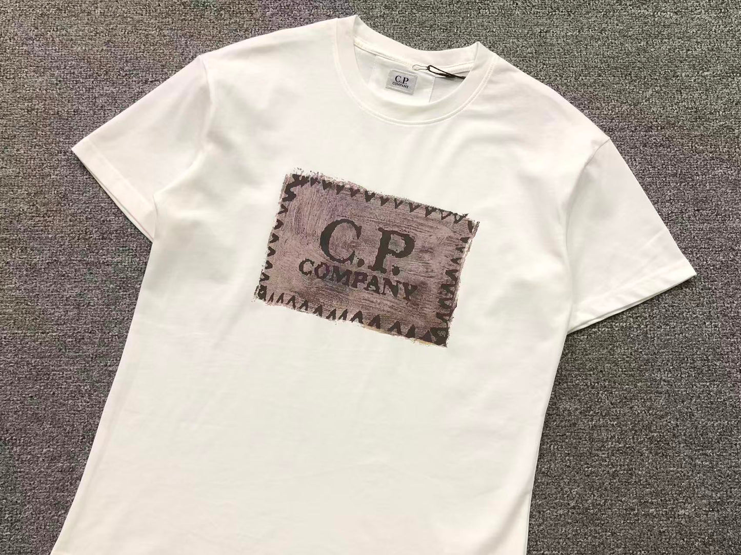 C.P Company Raw Stamp Tee