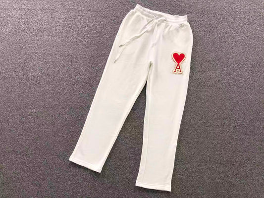 Calça Jogger AMI Paris Big Logo Heart Moletom