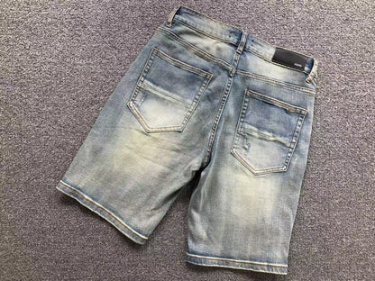 Bermuda Jeans AMIRI Vintage Bleach Distressed