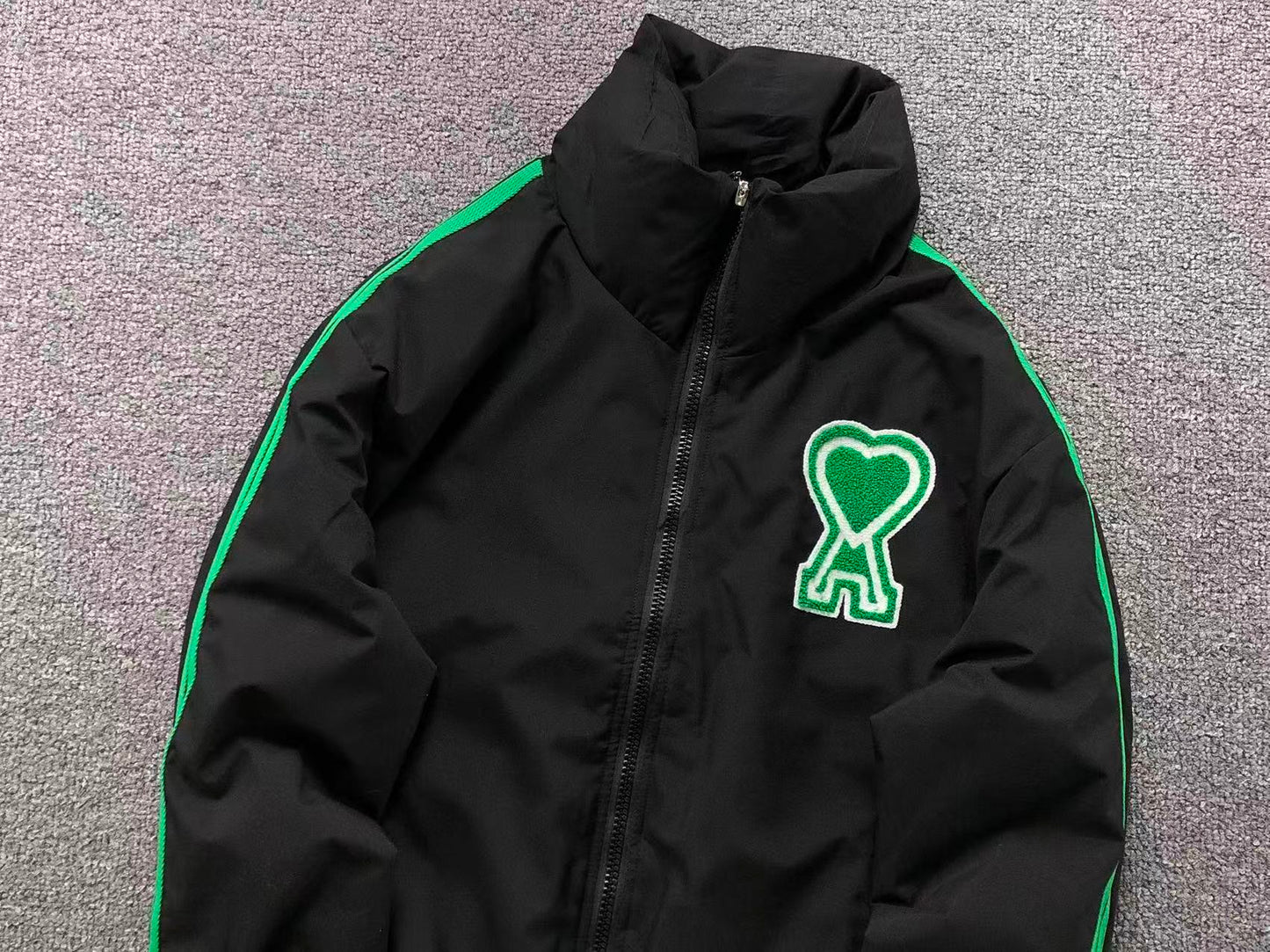Jaqueta AMI Paris Track Jacket Heart Logo