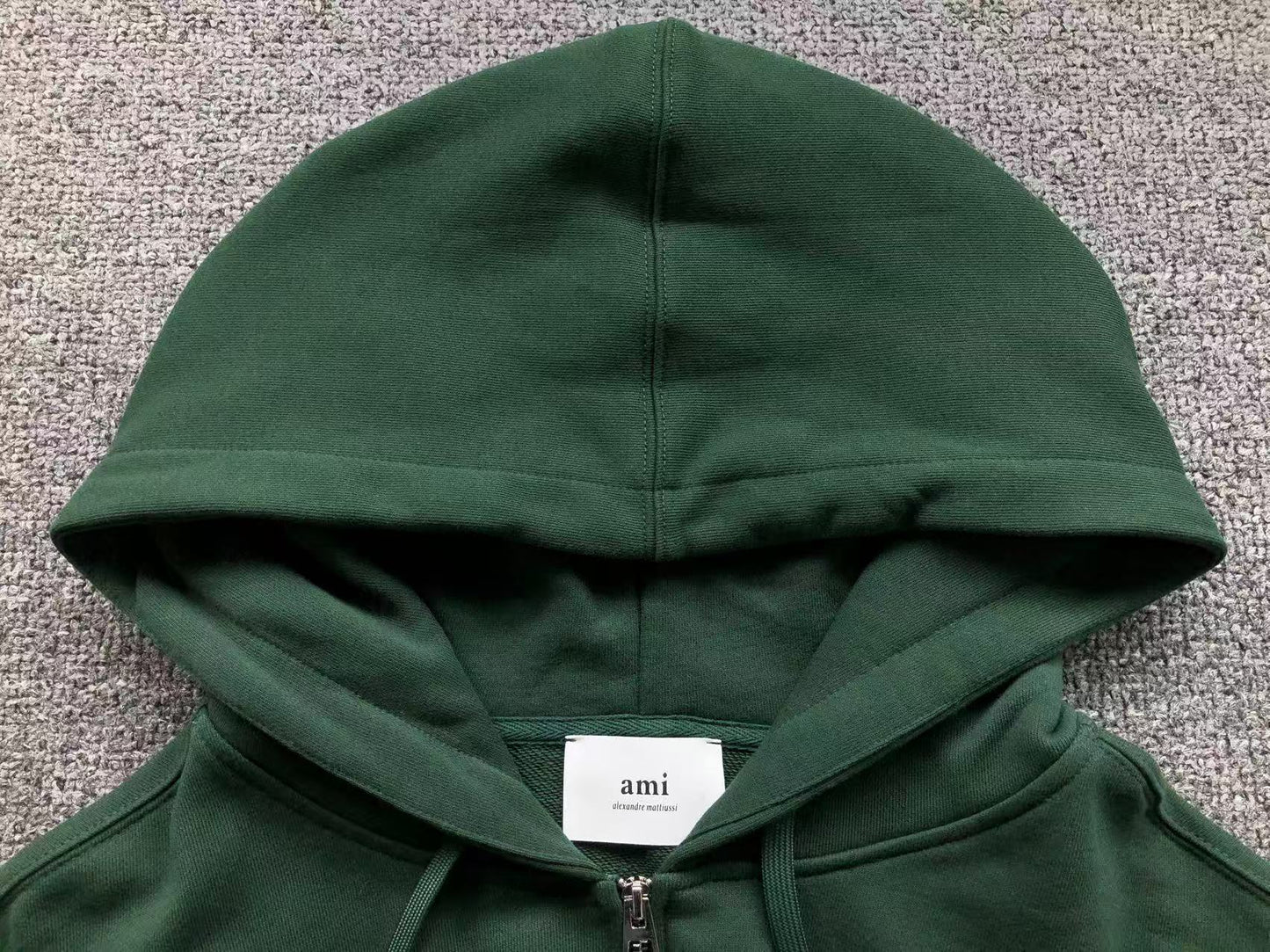 Moletom AMI Paris Ami de Cœur Zip Hoodie