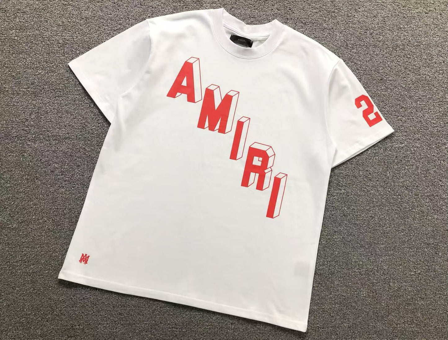 Camiseta AMIRI 3D Logo Varsity