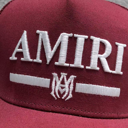 Boné Trucker AMIRI Signature Logo