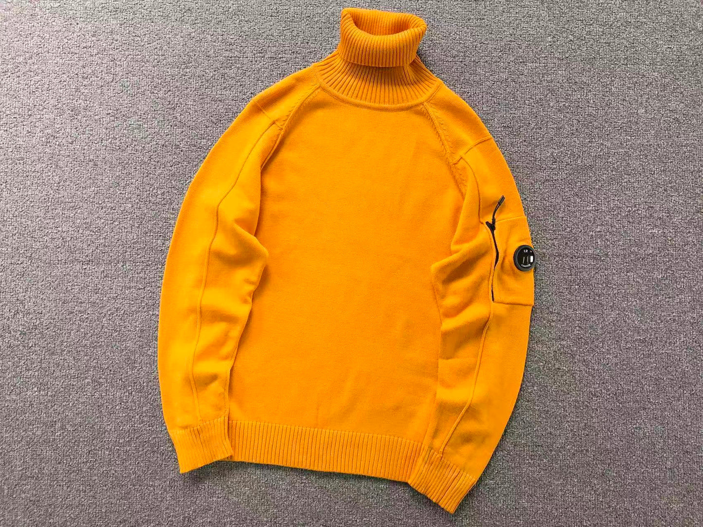 Suéter Gola Alta C.P. Company Knit Off White
