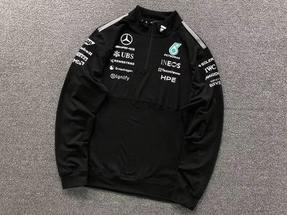 Camisa adidas Manga Longa Mercedes AMG Petronas Teamwear