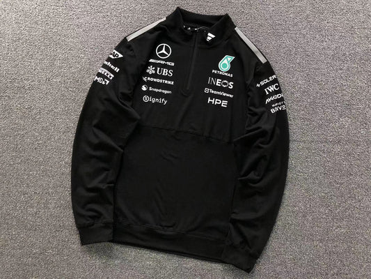 Camisa adidas Manga Longa Mercedes AMG Petronas Teamwear