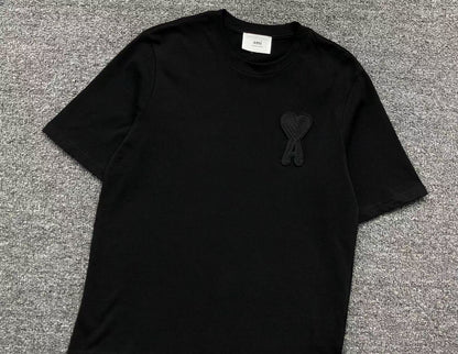Camiseta AMI Paris Big Heart Embroidered