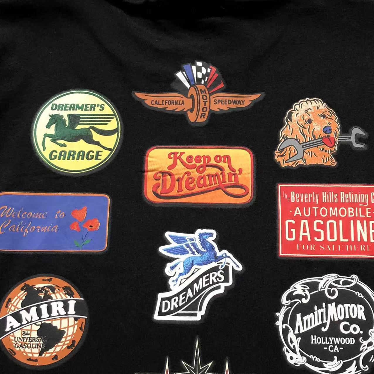 Camiseta AMIRI Patchwork Badges