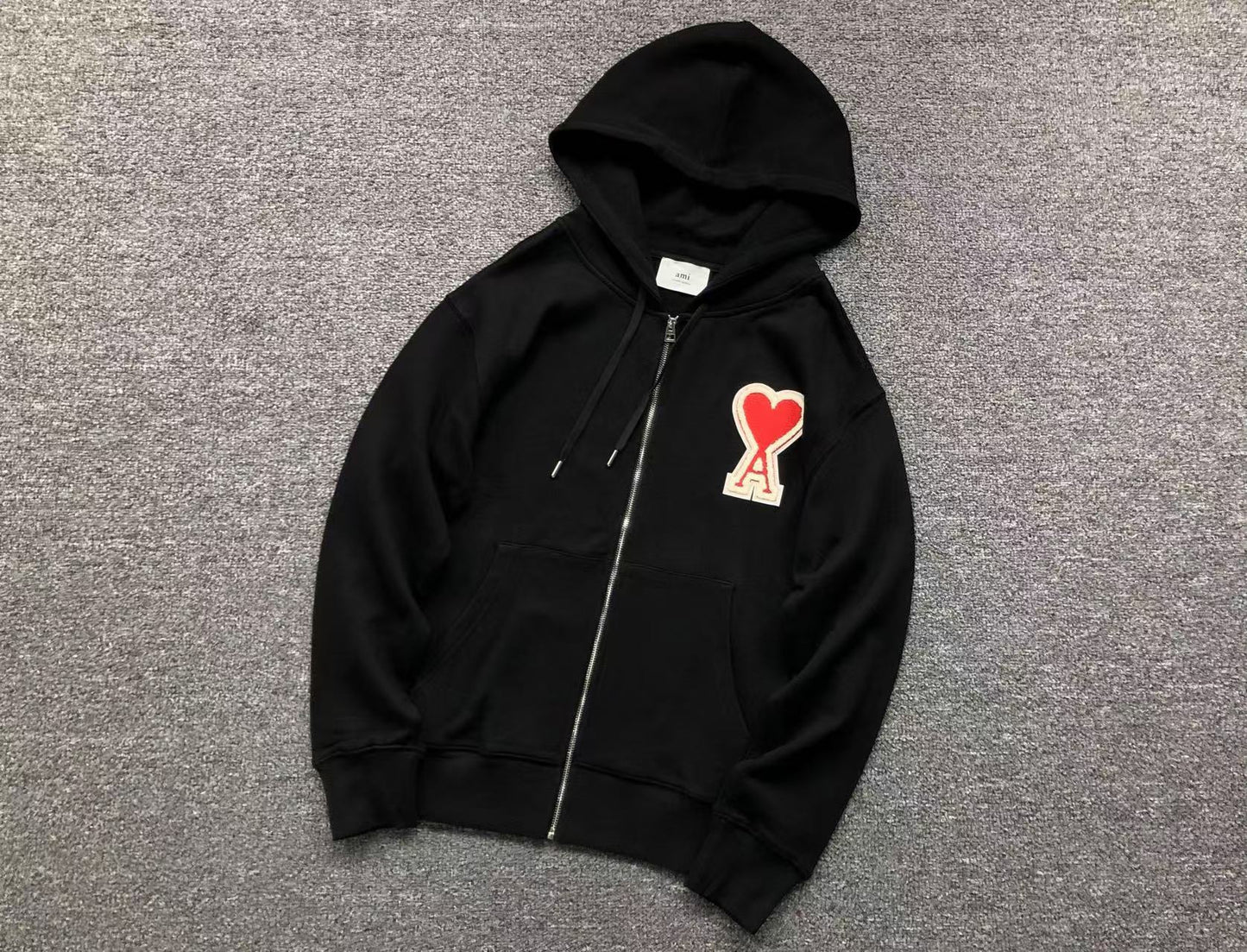 Moletom AMI Paris Ami de Cœur Hoodie Big Heart