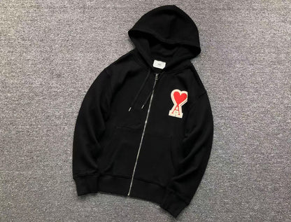 Moletom AMI Paris Ami de Cœur Hoodie Big Heart