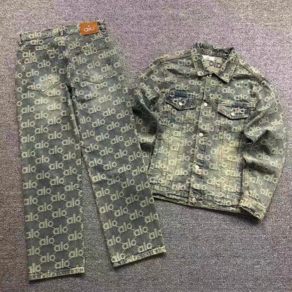 Conjunto Alo Jeans Logo All Over