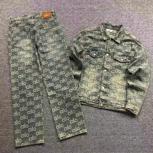 Conjunto Alo Jeans Logo All Over