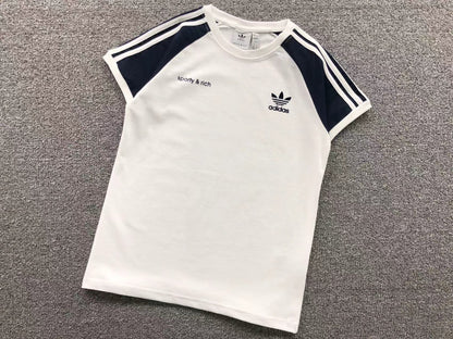 Camiseta Adidas x Sporty & Rich Raglan Feminina