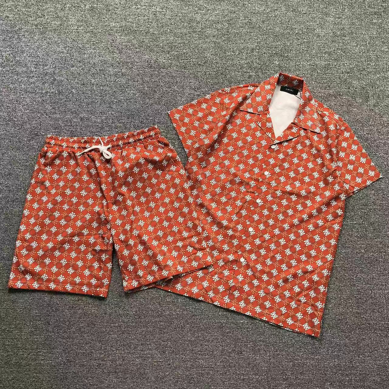 Conjunto AMIRI Resort Luxury Monogram