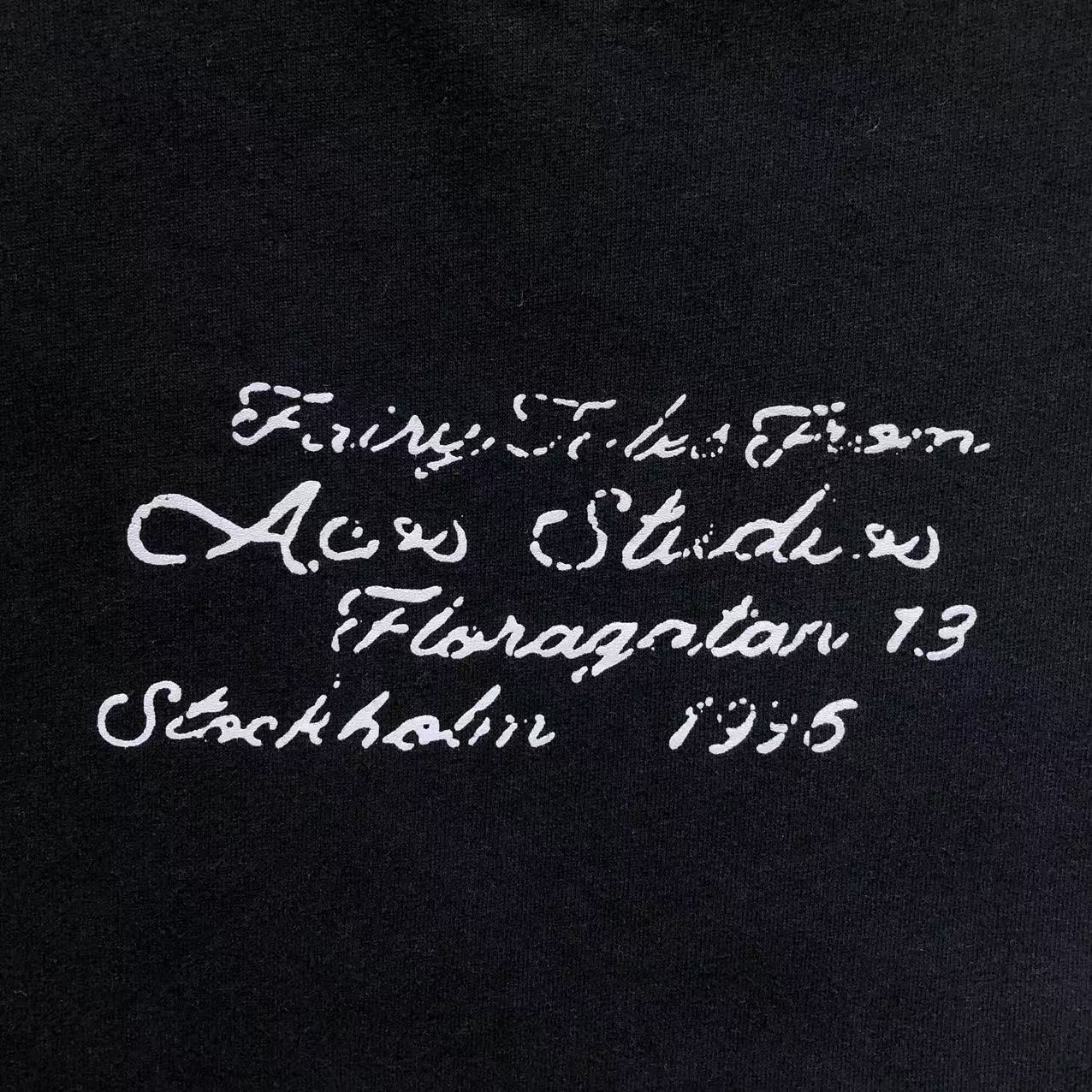 Camiseta Acne Studios Refined Signature